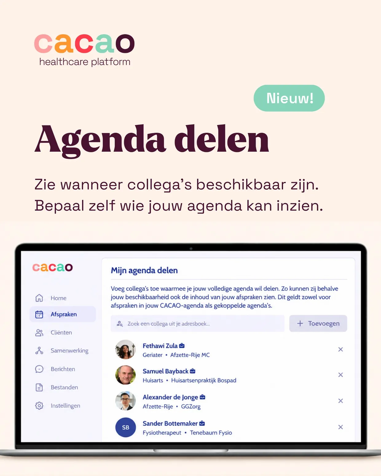 agenda delen